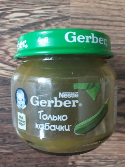 Пюре кабачок