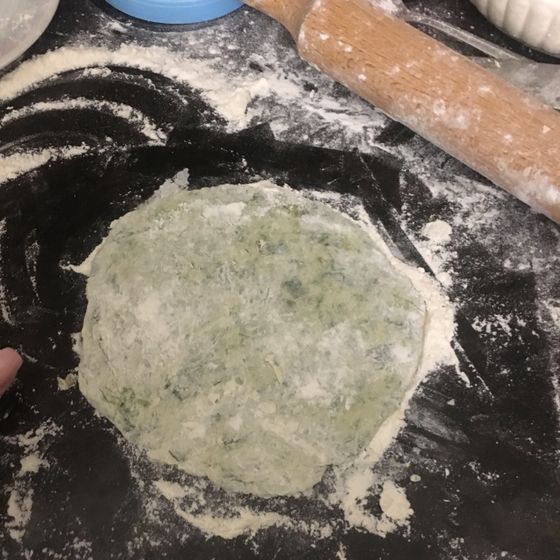 Чуду с картофелем и зеленью ???