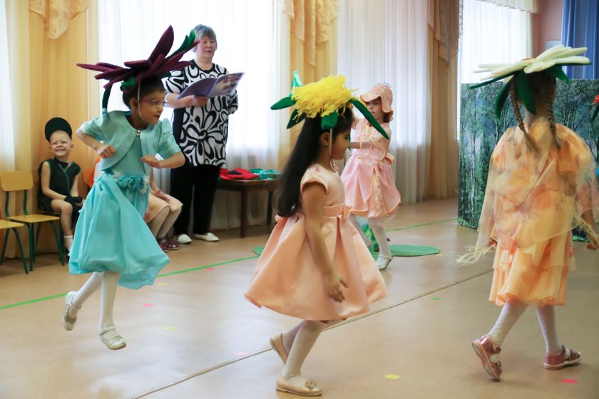 Радость в буднях, утренник в саду.