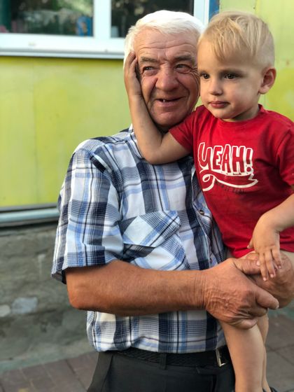 Первая долгая поездка на машине с сыном...
