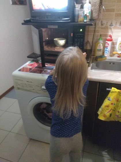 Девочки ,у кого так у дочек ?