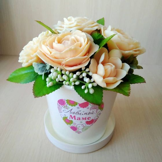 Мыльный букет ко дню матери ♥