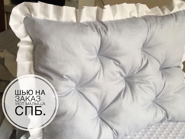Бортики, одеяло конверт, постельное белье.