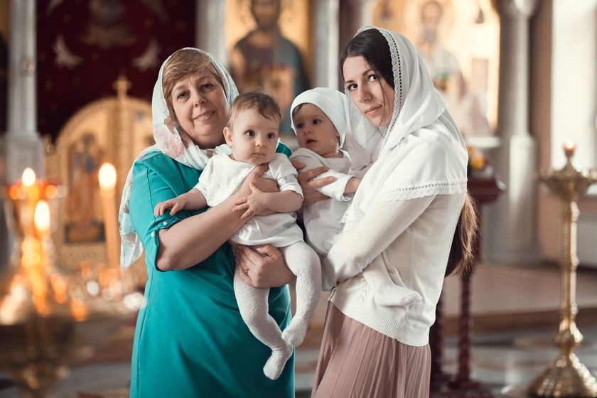 Крестины.