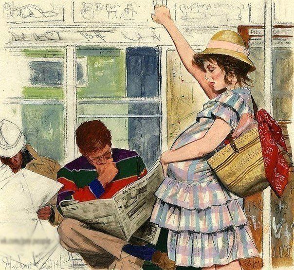Беременяшки и окружающие