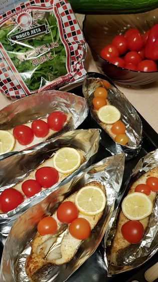 Ммм... Какой у нас сегодня вкуусный ужин