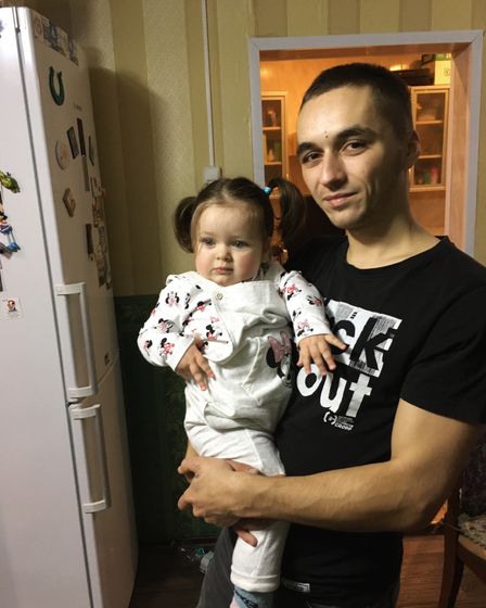 Папа приехал!)