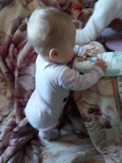 28 октября Еве было 7 месяцев🙊