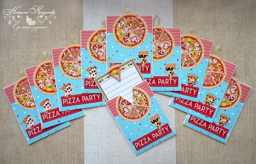 Детский День рождения в стиле PIZZA PARTY