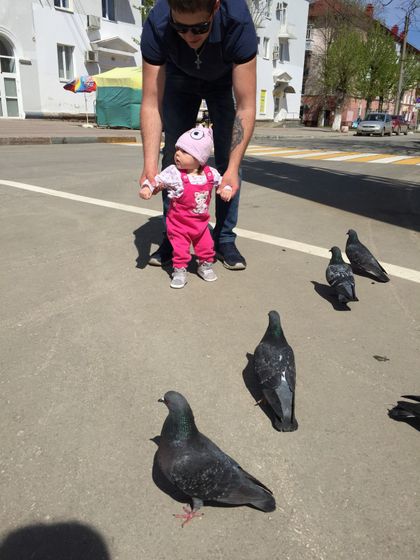 Ксюше пол годика❤️