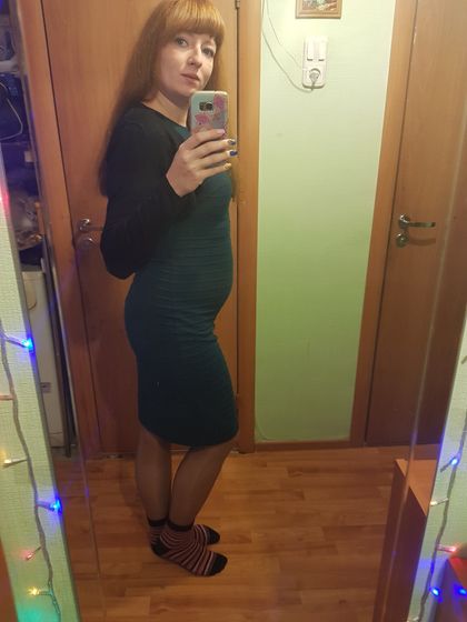 Не страшно сидит платье?