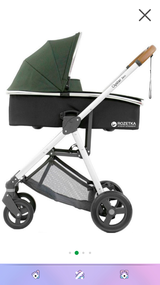 У кого такая коляска 2 в 1 BabyStyle Oyster Zero Olive
