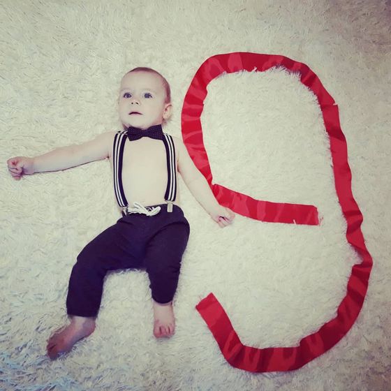 Валентину 9 месяцев😙