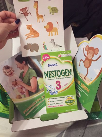Отзыв на молочко Nestogen 3