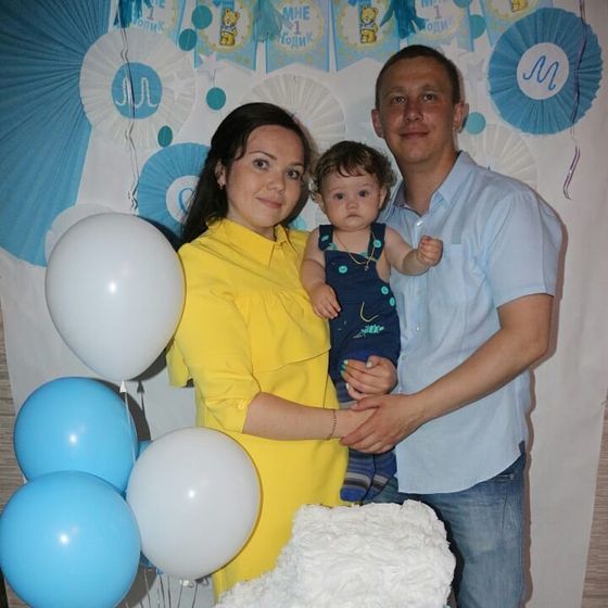 ??? Максимке 1 годик ☝????