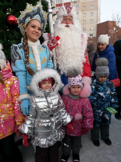 Новогодняя сказка началась...