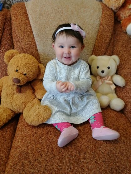 26.04.2018 нашей конфетке 🍭🍭🦄🍭🍭 8месяцев! 😍