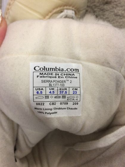 Зимние ботинки Columbia