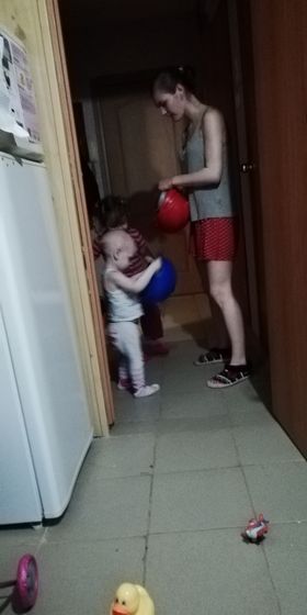 Виктория 1,5 года.