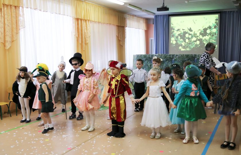 Радость в буднях, утренник в саду.