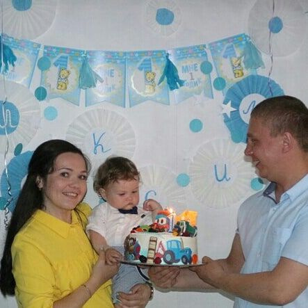 ??? Максимке 1 годик ☝????