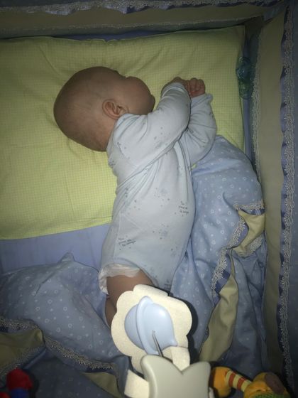 Поза для сна