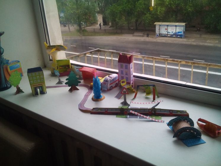Город из бумаги.