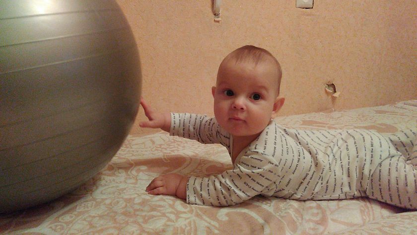 Ползаем!!!!юхуууу))))