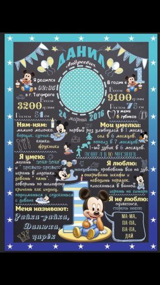 Постеры достижений малышей??