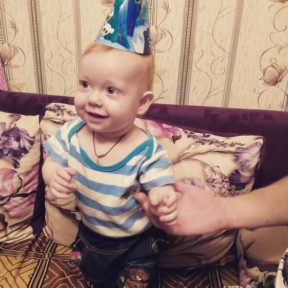 Мой любимый годовасик😁😍