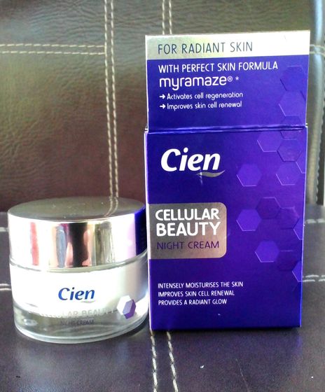 Cien Cellular beauty ночной крем.Мой отзыв.
