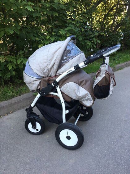 Продаю! Коляска 2 в 1, эко кожа.
