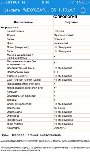 Копрограмма