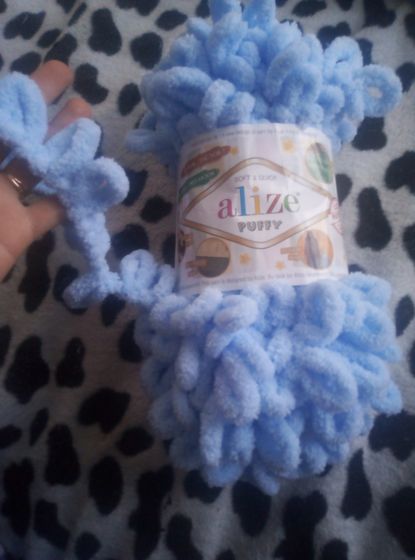 Пряжа alize puffy