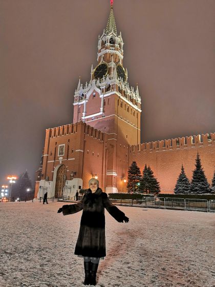 Вечерние прогулке по Москве-граду