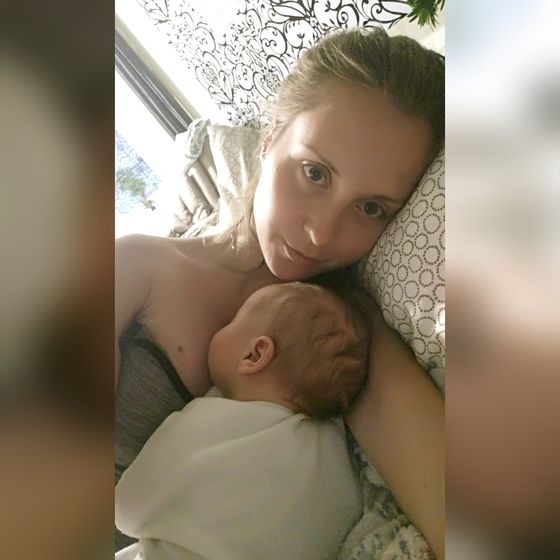 Ровно месяц, содня родов!