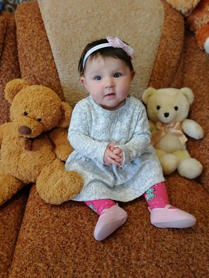 26.04.2018 нашей конфетке 🍭🍭🦄🍭🍭 8месяцев! 😍