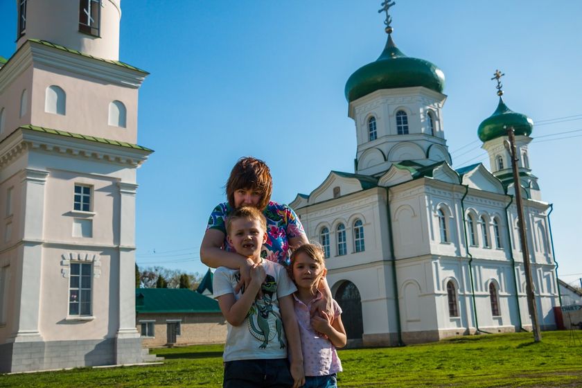 Поездка по области (фотки с детками)