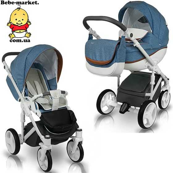 Коляска 2 в 1 Bexa Ideal New