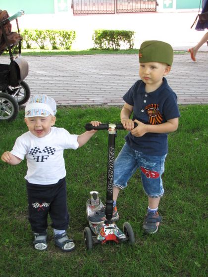 А мы уже совсем большие!!!