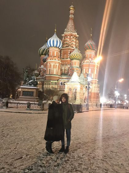 Вечерние прогулке по Москве-граду