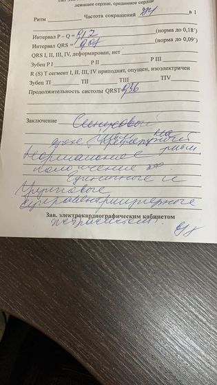 Девочки расшифруйте почерк врачебный