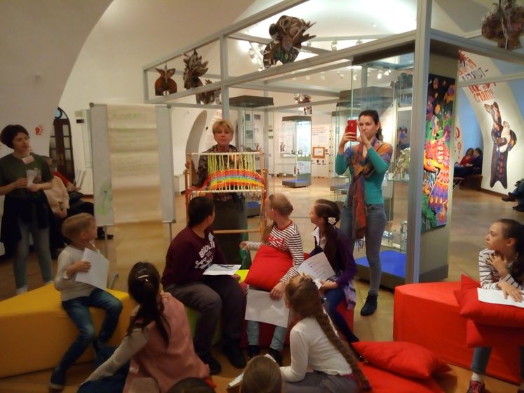 "Ночь музеев" в Царицыно. Детская конференция