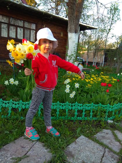 Как же хорошо в саду!!!??