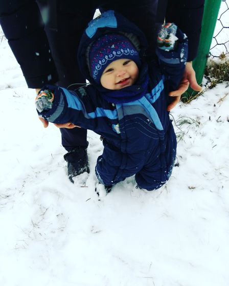 Знакомство со снегом)