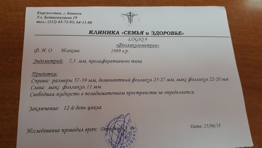 Укол ХГЧ и 2 дом.фоликула