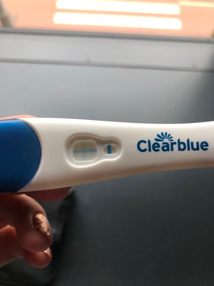 Clear blue