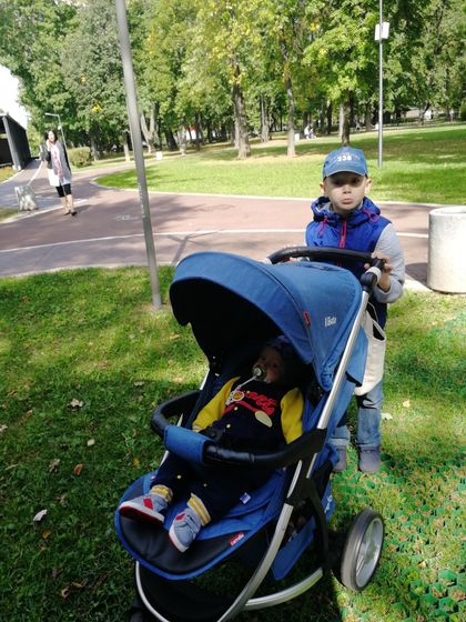 Прогулочная коляска Carrello Vista отзыв по первым впечатлениям