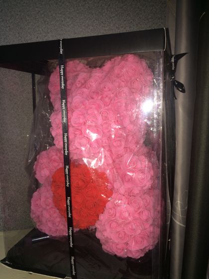 Мишки из роз 💐
