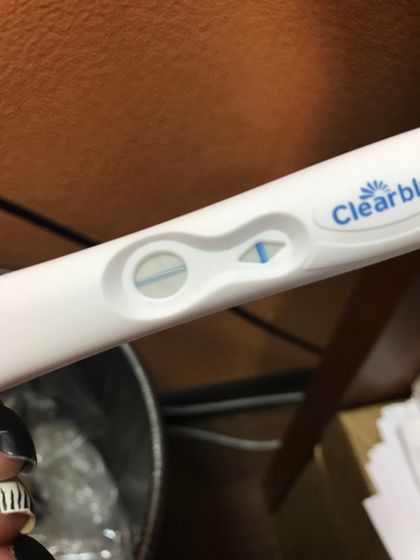 ClearBlue реагентит!?